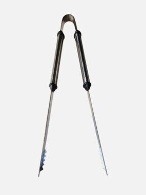 Tongs 18" Long Barbeque Grill Kitchen Tongs Stainless Steel